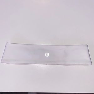 white lululemon headband